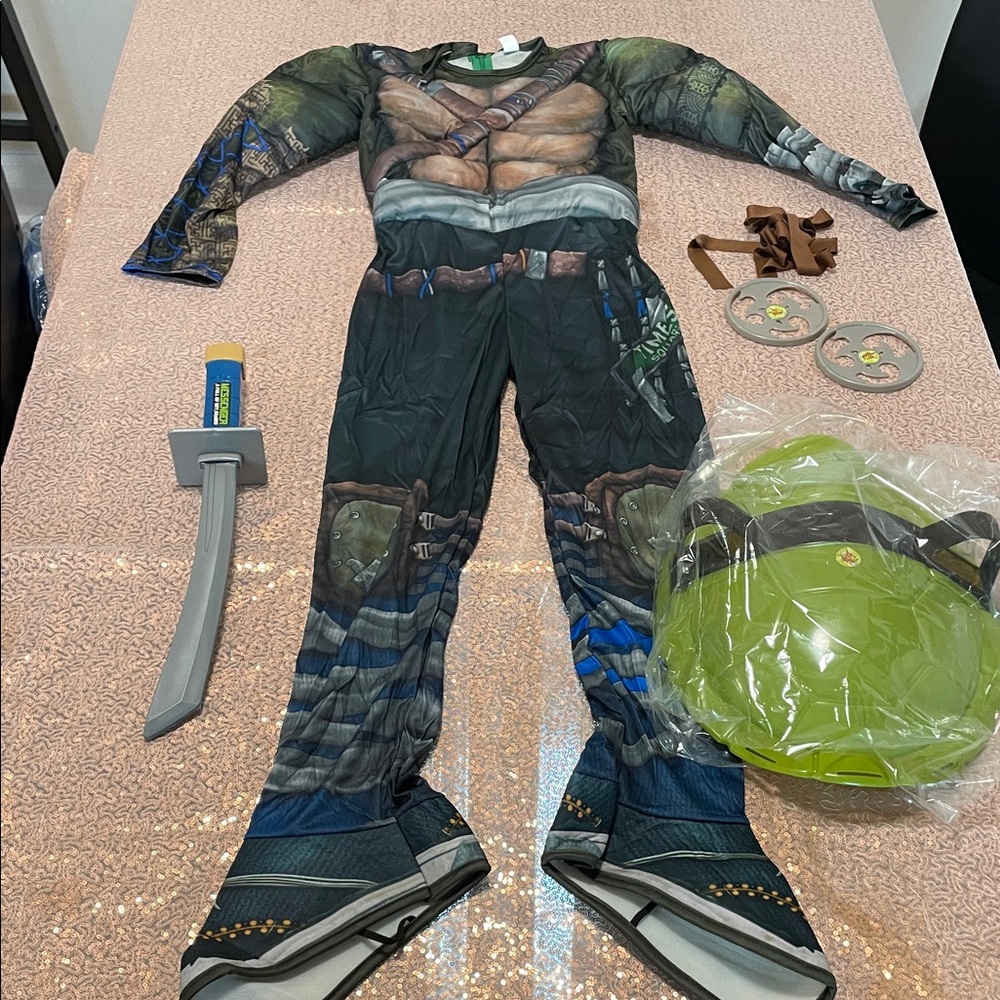 Ninja Turtle Kids Costume with Accessories